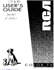 RCA F19221 User Manual