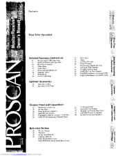 ProScan PS35310 Owner's Manual