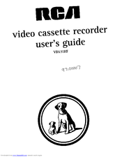 RCA VR631HF User Manual