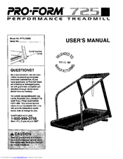 ProForm PFTL35060 User Manual