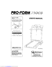 ProForm 831.299271 User Manual