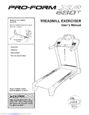 Proform Xp 690t Manuals Manualslib