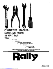 RALLY FN620J Owner's Manual