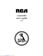 RCA CC4271 User Manual