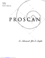 ProScan PS36615YX2CK2 User Manual