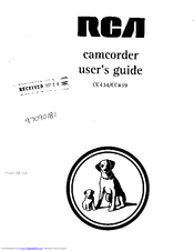 Rca CC439 User Manual