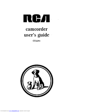 RCA AutoShot CC6291 User Manual
