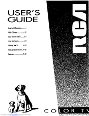 RCA F20352 User Manual