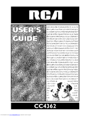 RCA CC4362 User Manual