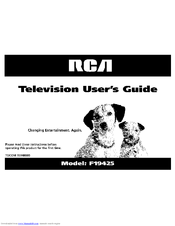 RCA F19425 User Manual