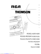 RCA A185 User Manual