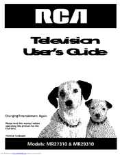 RCA MR29310 User Manual