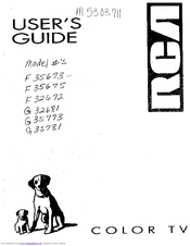 RCA G32681 User Manual
