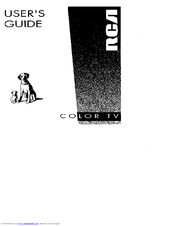 RCA F27242 User Manual
