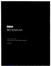RCA Scenium PHD50300 User Manual