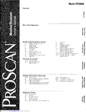 ProScan PS35652 Owner's Manual