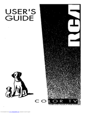 RCA P52810 User Manual