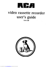 RCA VR911HF User Manual