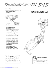 REEBOK elliptical exerciser RBEL59040 User Manual