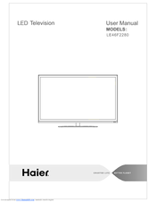 Haier LE46F2280 Manual
