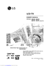 LG 26LX1D -  - 26