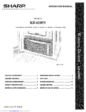 SHARP KB-6100N Operation Manual