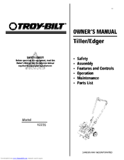 Troy-Bilt 12235 Owner's Manual