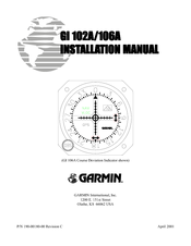 Garmin GI-102A Instruction Manual