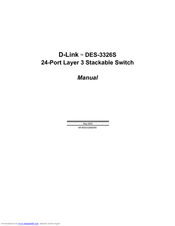 D-Link DES-3326SRM Product Manual