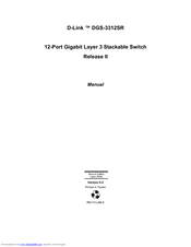 D-Link DGS-3312SR Product Manual