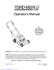 Yard-Man 469 Operator's Manual