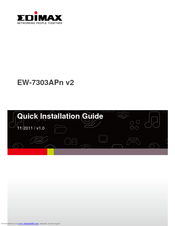 Edimax EW-7303APn v2 Quick Installation Manual