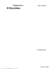 Electrolux EDE 37100W User Manual