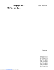 Electrolux EUF29420K User Manual