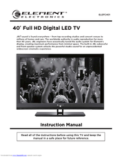 Element ELEFC401 Instruction Manual