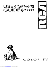 RCA F36673ET User Manual