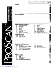 ProScan PS35653 Owner's Manual