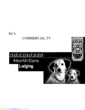 RCA J20541TX52J9 Owner's Manual