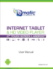 Ematic eGlide Pro III User Manual