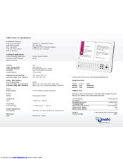Ematic eGlide Reader Pro Specification