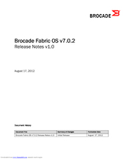 Brocade Communications Systems Fabric OS v7.0.2 Release Note