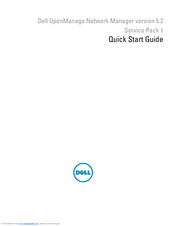 Dell OpenManage Network Manager 5.2 Quick Start Manual