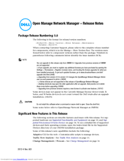 Dell OpenManage Network Manager Release Note