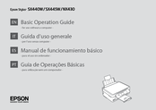 Epson Stylus SX445W Basic Operation Manual