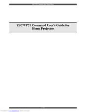 Epson TW800 User Manual