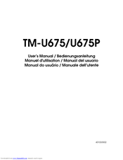 Epson TN-U675P User Manual