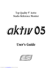 ESI aktiv 05 User Manual
