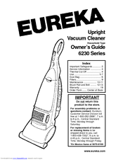 Eureka 6230 Series Owner's Manual