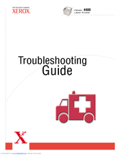 Xerox 4400N - Phaser B/W Laser Printer Troubleshooting Manual