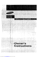 Samsung LTN 1535 Owner's Instructions Manual